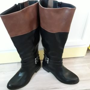 AZ Jean Co Denmark brown/black two-tone boots